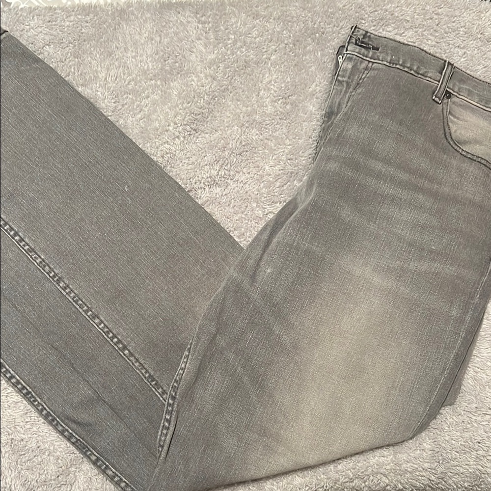 Men's Red Ale Grey Jeans